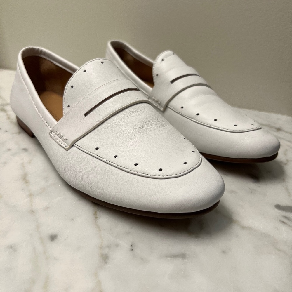Banana republic leather loafers